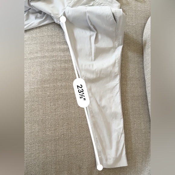 Helmut Lang Minimalist Pleated Tapered Pants in Light Gray 0 - Picture 10 of 10